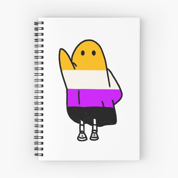 Item preview, nonbinary ghost designed and sold by saacstix.