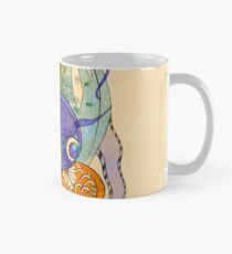 Japanese flowers pattern Classic Mug