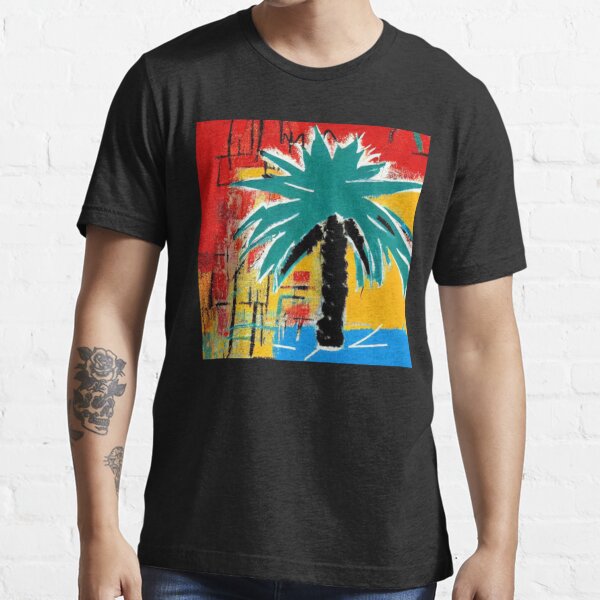 Tropical Palm Tree Vacation Street Art Style T Shirt For Sale By Jeanmbart Redbubble Palm