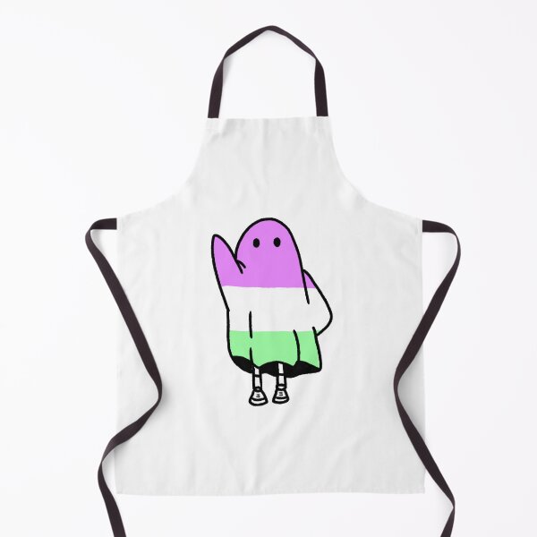 Item preview, genderqueer ghost designed and sold by saacstix.