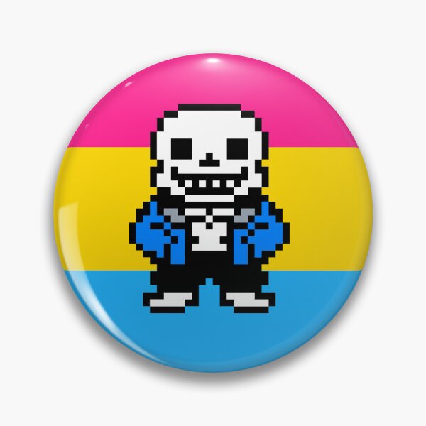 Artikelvorschau, Sans Undertale Pansexuell entworfen und verkauft von GravyHoney.