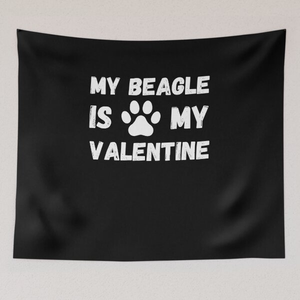 Item preview, My Beagle Is My Valentine designed and sold by PWD-Design.