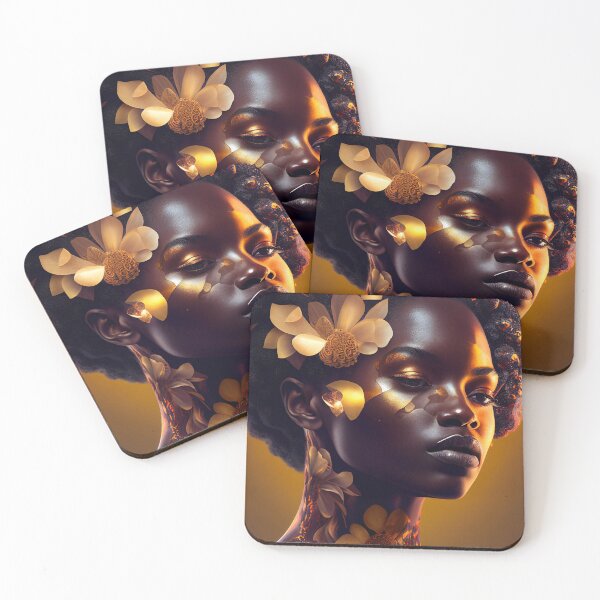 Item preview, Afrofuturism Art designed and sold by MidJourneymen.