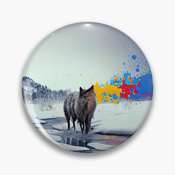 Artikelvorschau, Wolfs Winterkrieg entworfen und verkauft von Colourpixels.