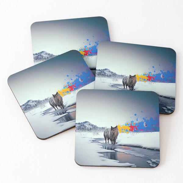 Item preview, Wolfs Winter Warfare designed and sold by Colourpixels.