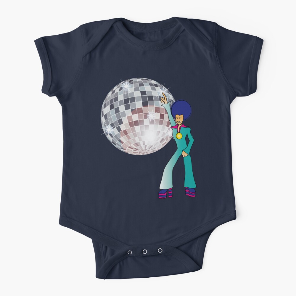 Planet Disco Back To The Seventies Baby One Piece By Randompandauk Redbubble