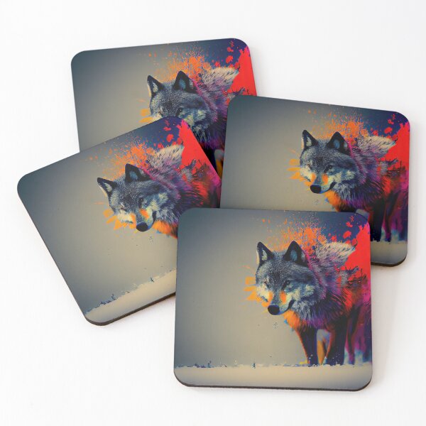 Item preview, Wolfs Frosty Ferocity designed and sold by Colourpixels.