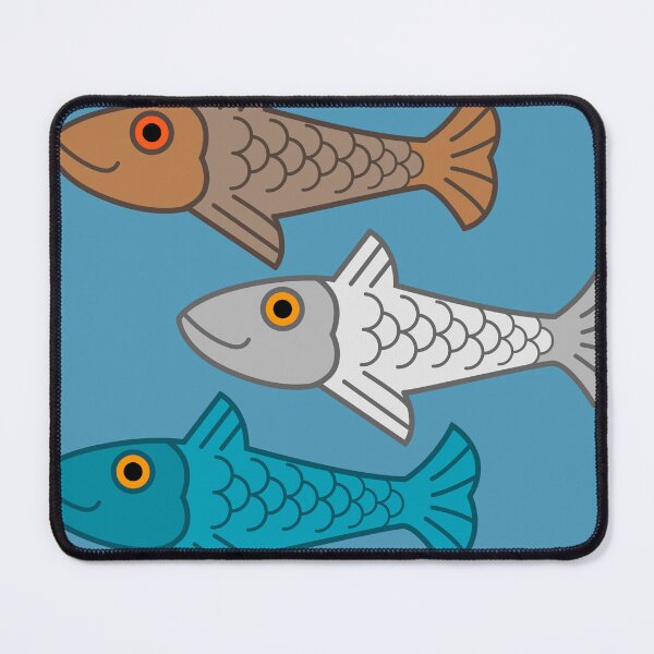 Item preview, prehispanic fish designed and sold by ocelotlcalli.