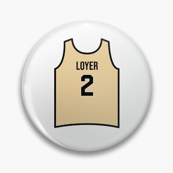 Artikelvorschau, Fletcher Loyer Purdue-Jersey entworfen und verkauft von Emory's Designs.