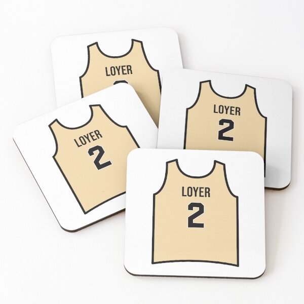 Artikelvorschau, Fletcher Loyer Purdue-Jersey entworfen und verkauft von Emory's Designs.