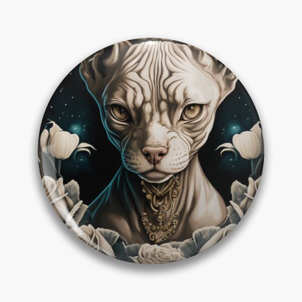 Item preview, Mysterious Beauty of a Victorian Sphynx designed and sold by Nocturne  Paws.