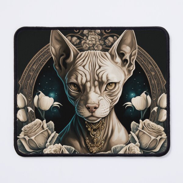 Item preview, Mysterious Beauty of a Victorian Sphynx designed and sold by Nocturne Paws.