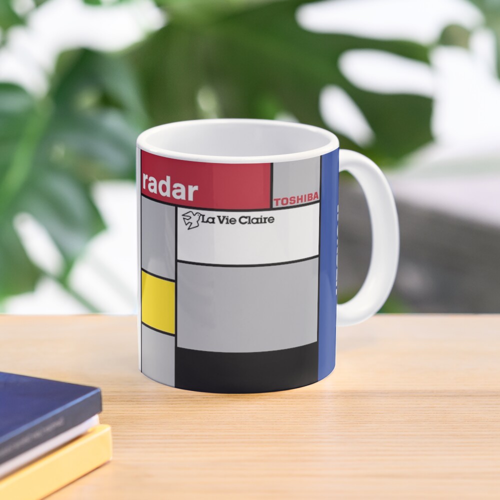 Mug Classique Cyclisme La Vie Claire - 11 Oz Ou 15 Oz - Céramique Noir/blanc - Micro-ondes Safe