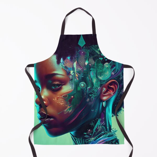 Item preview, Afrofuturism Art designed and sold by MidJourneymen.