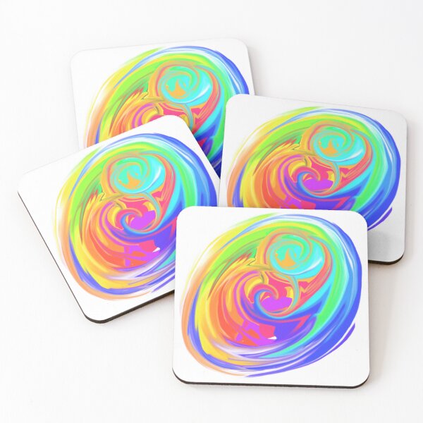 Aperçu de l'œuvre Art abstrait, spirale colorée créée et vendue par saimzgraphics.