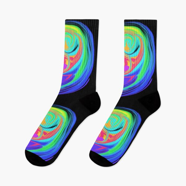 Aperçu de l'œuvre Art abstrait, spirale colorée créée et vendue par saimzgraphics.
