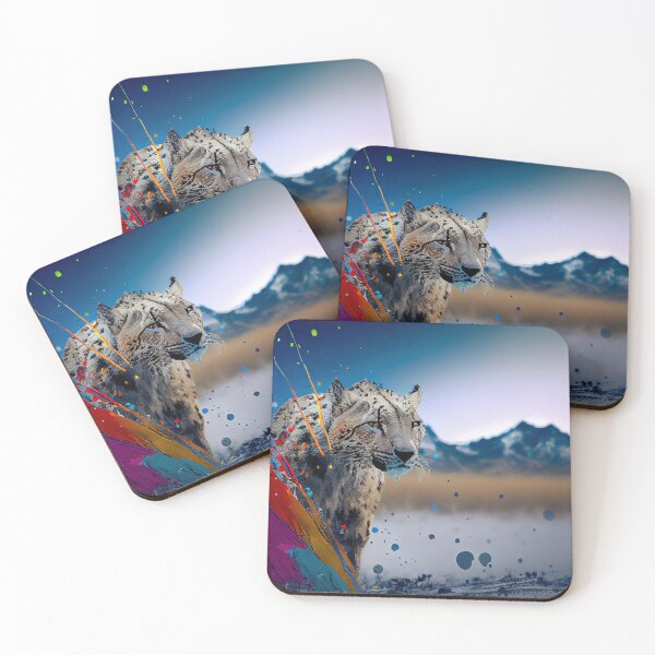 Item preview, Snow Leopard Showdown designed and sold by Colourpixels.