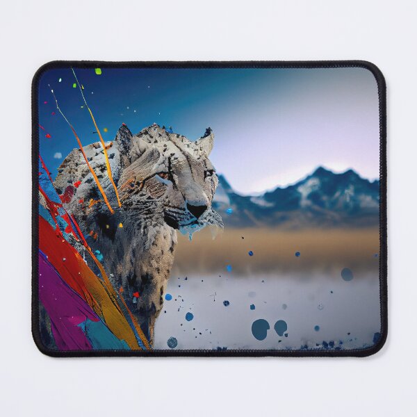 Item preview, Snow Leopard Showdown designed and sold by Colourpixels.