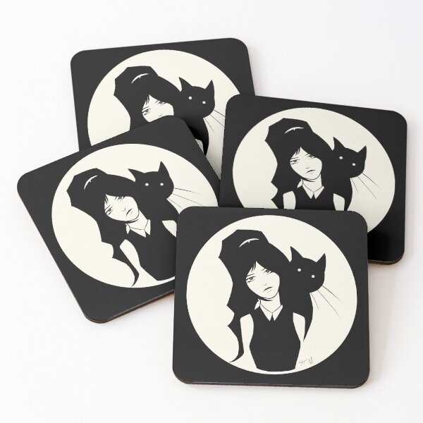 Item preview, Layla and Shadow (Circle) designed and sold by Art-Goblin.
