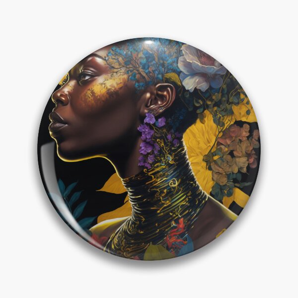 Item preview, Afrofuturism Art designed and sold by MidJourneymen.
