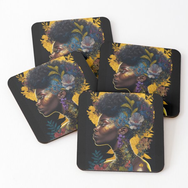 Item preview, Afrofuturism Art designed and sold by MidJourneymen.