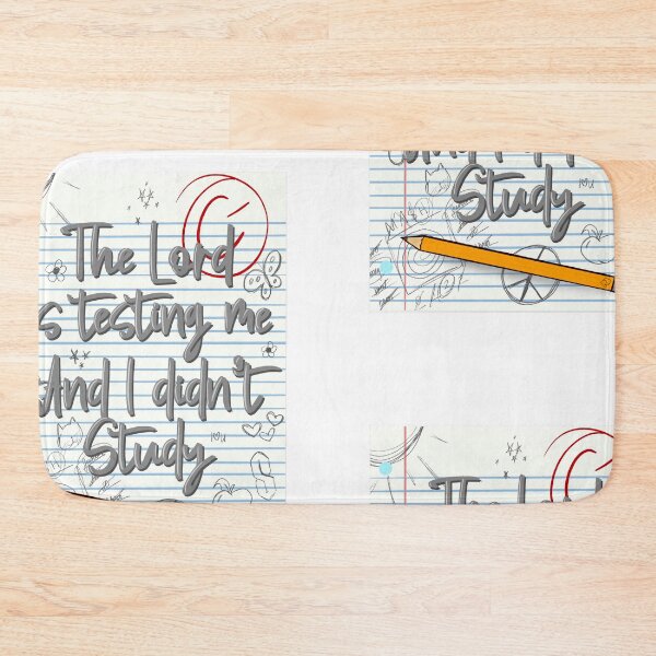 Item preview, The Lord is Testing Me designed and sold by RooBooCo.