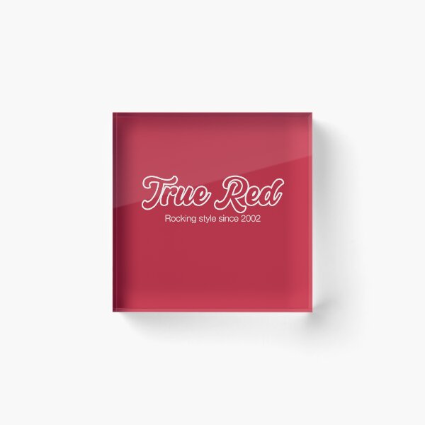 Item preview, True red designed and sold by BrixtonWords.