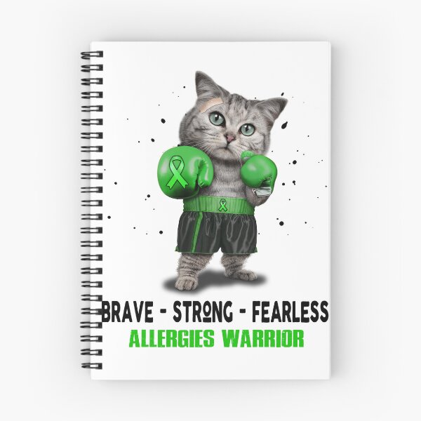 Item preview, Allergies Warrior - BRAVE STRONG FEARLESS designed and sold by Berriosly.