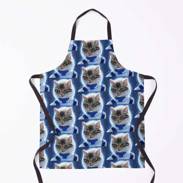 Item preview, Cute Adorable Astronaut Cat wearing a Spacesuit | Space Cat Portrait | Original digital art designed and sold by ArtworkbyEmmy.