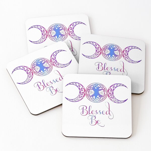Item preview, Blessed Be Wiccan Witches Moons designed and sold by FortuneCookieTs.