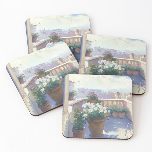 Item preview, Sunny terrace in Barcelona II designed and sold by hamptonstyle.