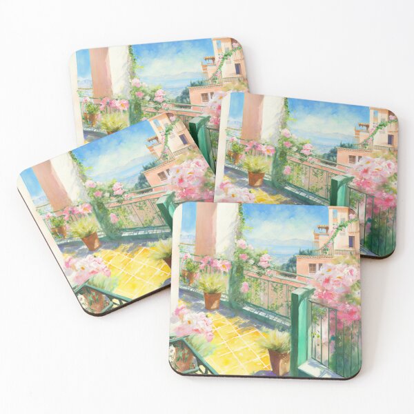 Item preview, Sunny terrace in Barcelona III designed and sold by hamptonstyle.