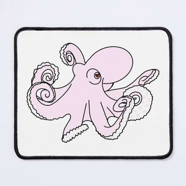 Item preview, Pink hearts octopus designed and sold by 22loveyou.