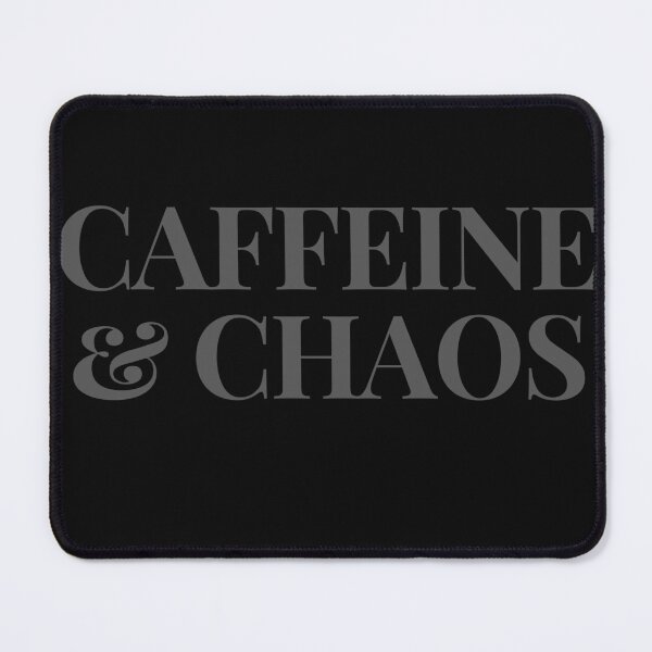 Item preview, Caffeine And Chaos T-Shirt designed and sold by caffeineclub.