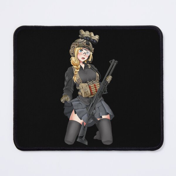 Item preview, Military Anime Girl designed and sold by kittiescuties.