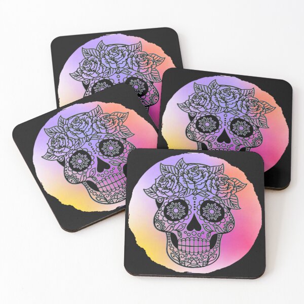 Item preview, Flower Skull - version 1 designed and sold by AR-Daydreams.