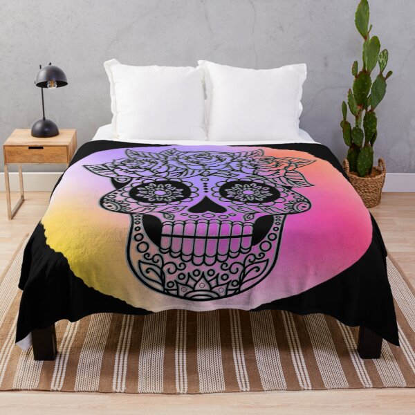 Item preview, Flower Skull - version 1 designed and sold by AR-Daydreams.