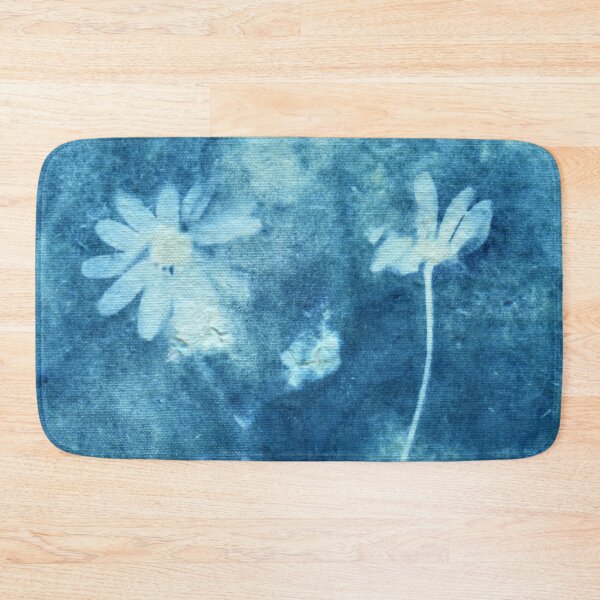 Item preview, Wet Cyanotype Oxeye Daisies designed and sold by LymphomaLass.