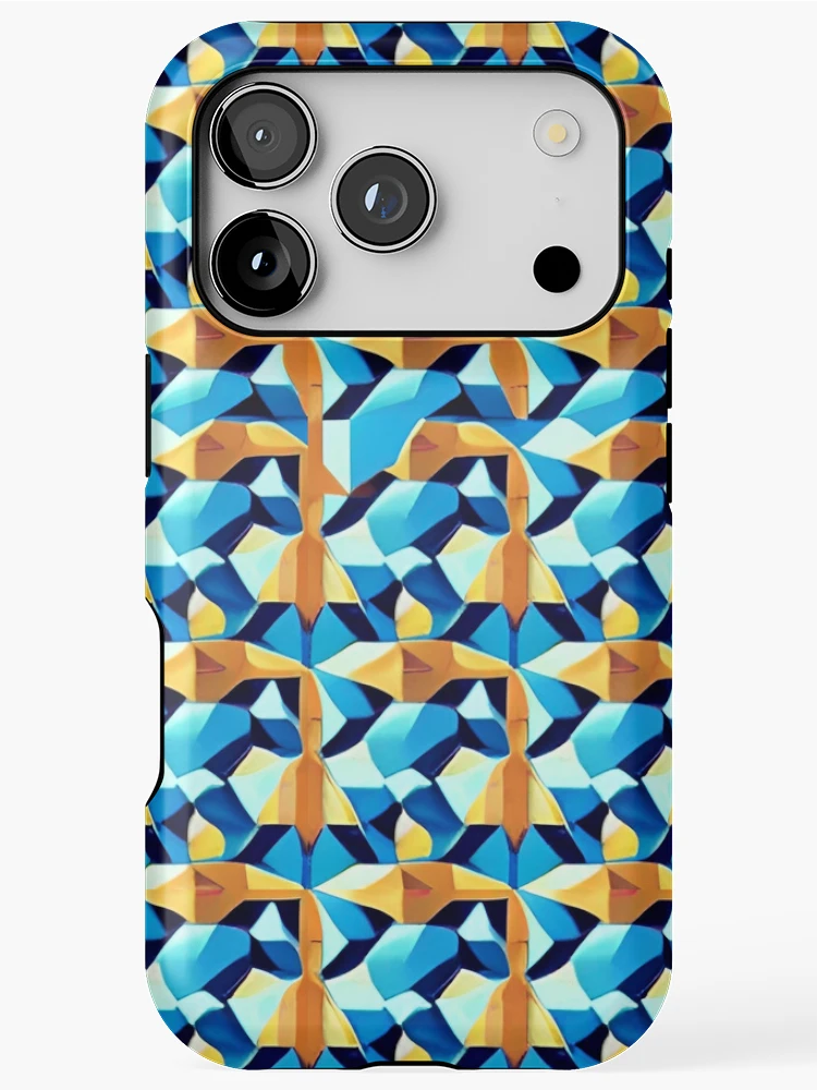 Thumbnail 1 of 4, iPhone Case, Abstract Geometric Pattern designed and sold by Mettlework.
