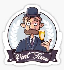 Pint Time Biere Sticker