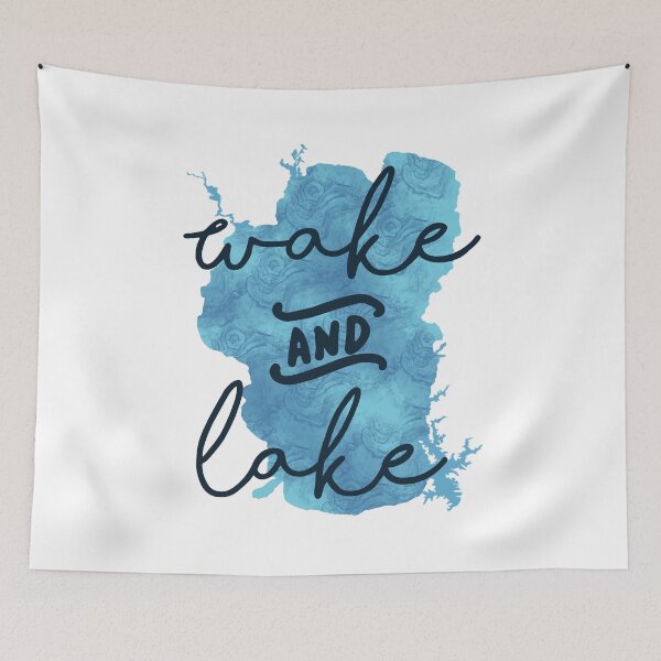 Item preview, Wake & Lake at Lake Tahoe designed and sold by DRHArtistry.