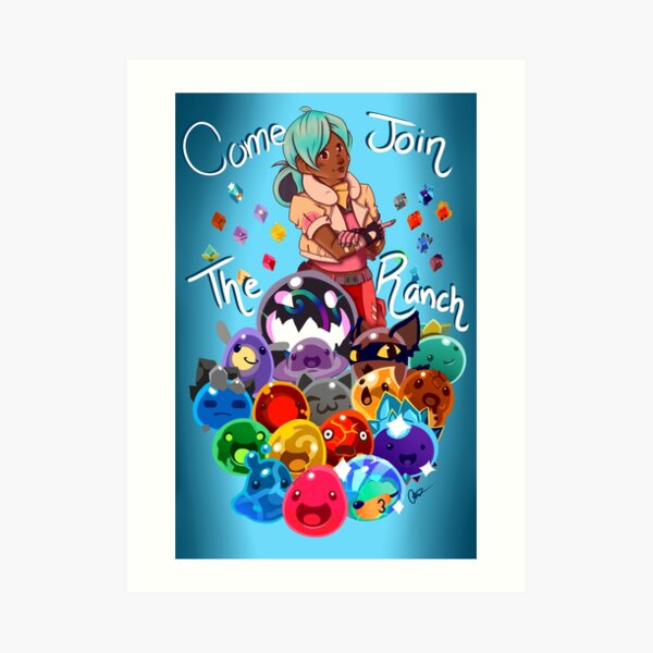 Pile o' Slimes Art Print