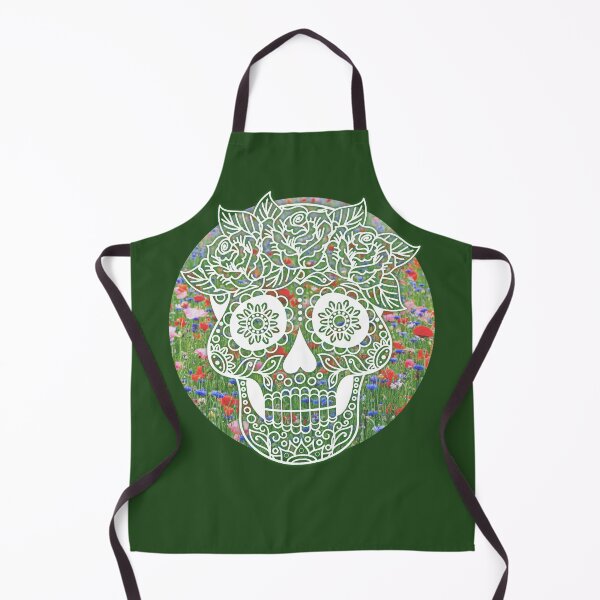 Item preview, Flower Skull - version 2 designed and sold by AR-Daydreams.