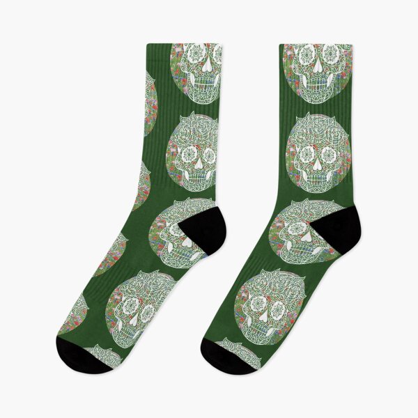 Item preview, Flower Skull - version 2 designed and sold by AR-Daydreams.