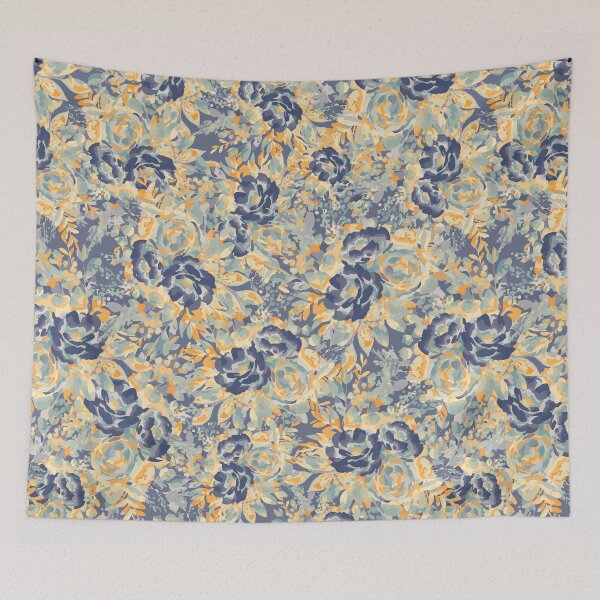 Item preview, Janice Blue Mandarin Soft designed and sold by penny+florence.