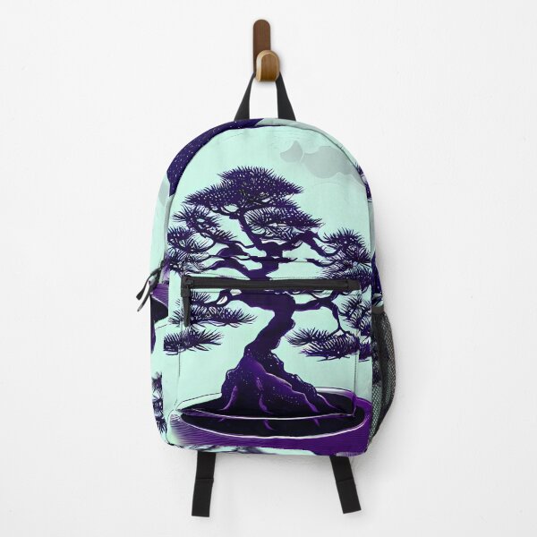 Item preview, Bonsai tree moon designed and sold by BigBrainArtwork.