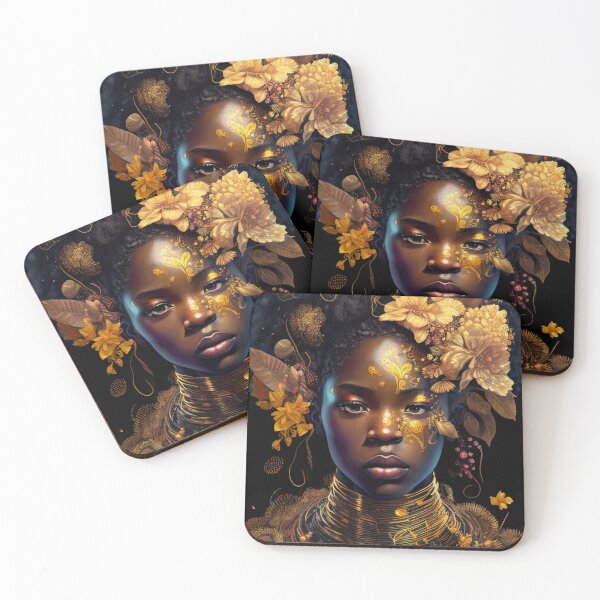 Item preview, Afrofuturism Art designed and sold by MidJourneymen.