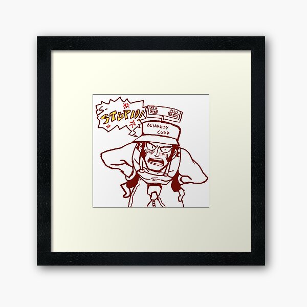 Mr. Al - Stupid Framed Art Print