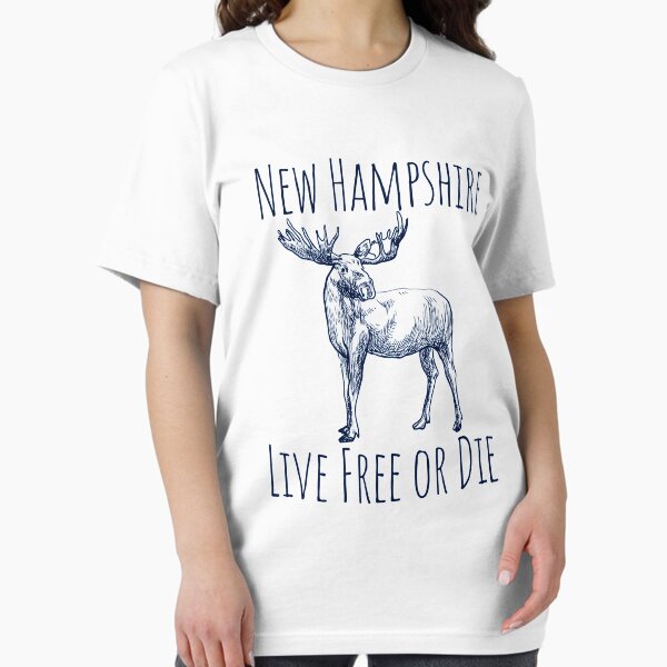 Item preview, NH Live Free or Die Moose designed and sold by designsbycollin.