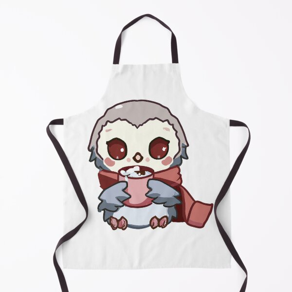 Item preview, Chibi Owl Drinking Hot Chocolate designed and sold by OlivDesignsCo.